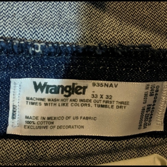 Wrangler men's 33x32 cowboy cut jeans - Picture 5 of 5